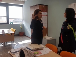 Sopralluogo dell'Assessore Palmeri al CPI di Caserta