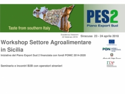 Taste from Southern Italy