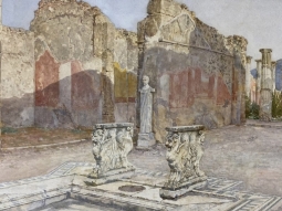 Luigi Bazzani e la casa pompeiana
