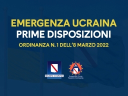 UCRAINA, PRIME DISPOSIZIONI IN ATTUAZIONE DELL'ORDINANZA DELLA PROTEZIONE CIVILE NAZIONALE