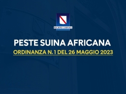 PESTE SUINA AFRICANA, ORDINANZA N. 1 DEL 26/05/2023 – SCARICA IL DOCUMENTO