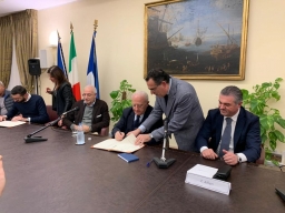 MASTERPLAN LITORALE SALERNO SUD  SOTTOSCRITTO IL PROTOCOLLO D'INTESA