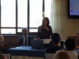 Assessore Palmeri all'ISIS Levi Montalcini di Quarto