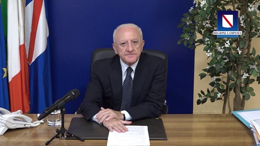 IL PRESIDENTE DE LUCA FA IL PUNTO DELLA SETTIMANA
