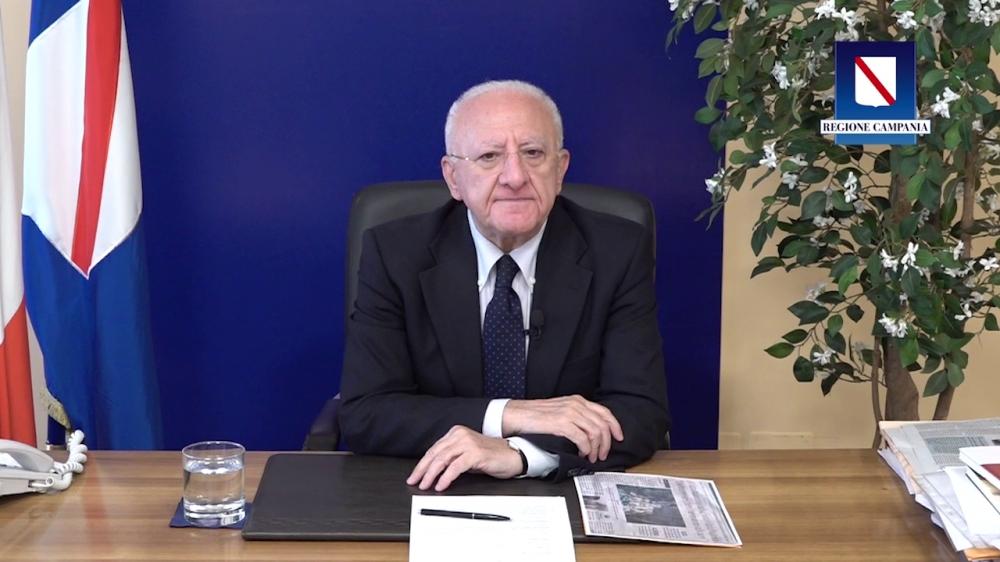 IL PRESIDENTE DE LUCA FA IL PUNTO DELLA SETTIMANA