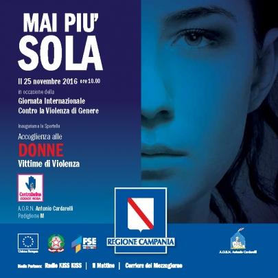 Mai più sola - Giornata Internazionale Contro la Violenza di Genere