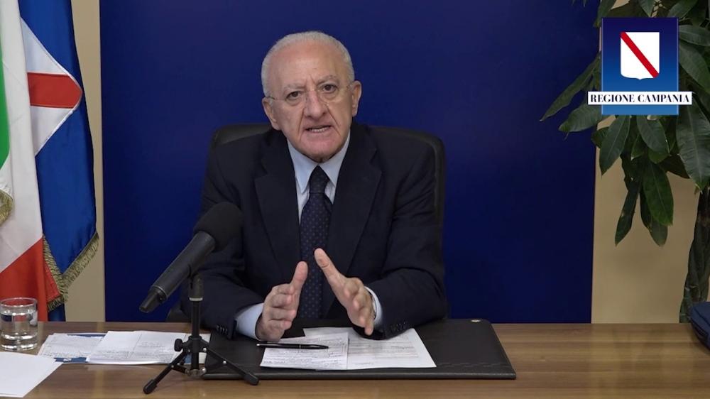 COVID-19, IL PRESIDENTE DE LUCA FA IL PUNTO DELLA SITUAZIONE