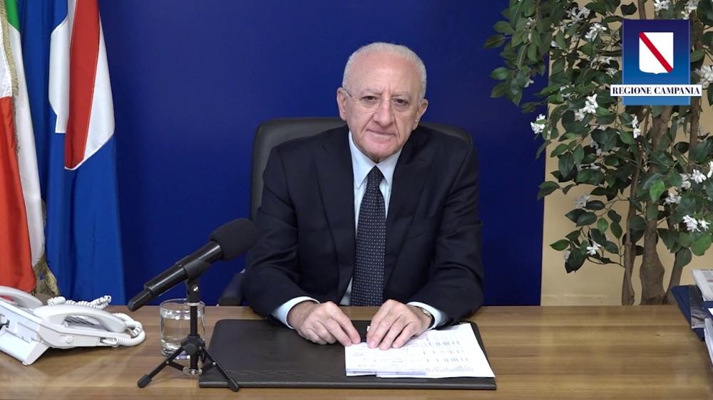 IL PRESIDENTE DE LUCA FA IL PUNTO DELLA SITUAZIONE