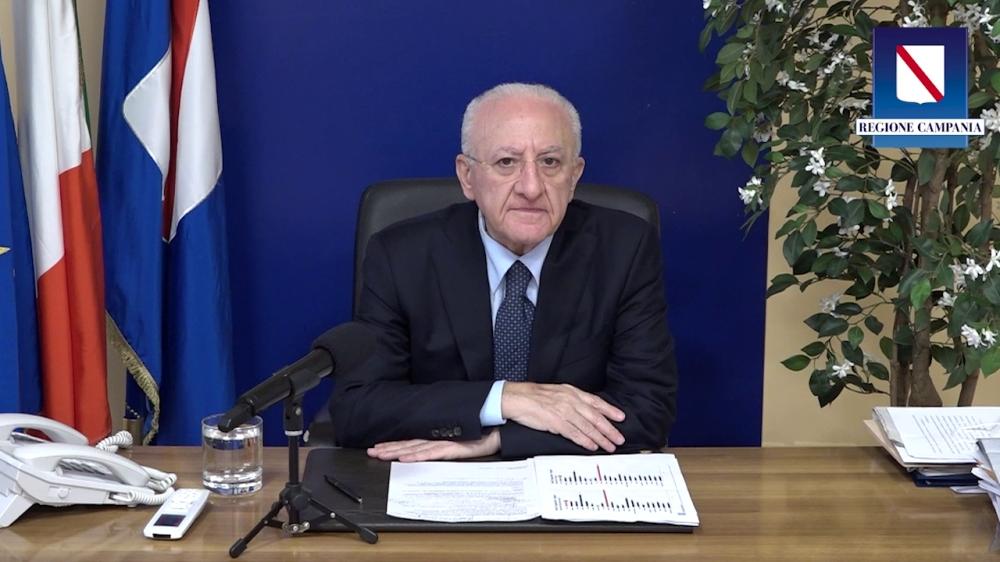 IL PRESIDENTE DE LUCA FA IL PUNTO DELLA SETTIMANA