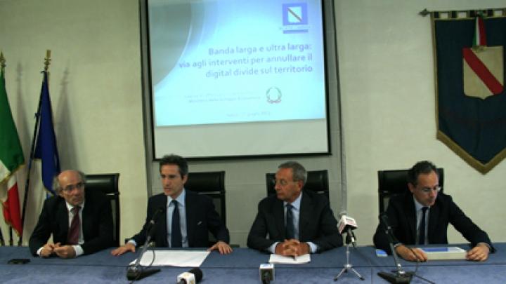 Broadband, Works in Campania Get the Go-ahead 