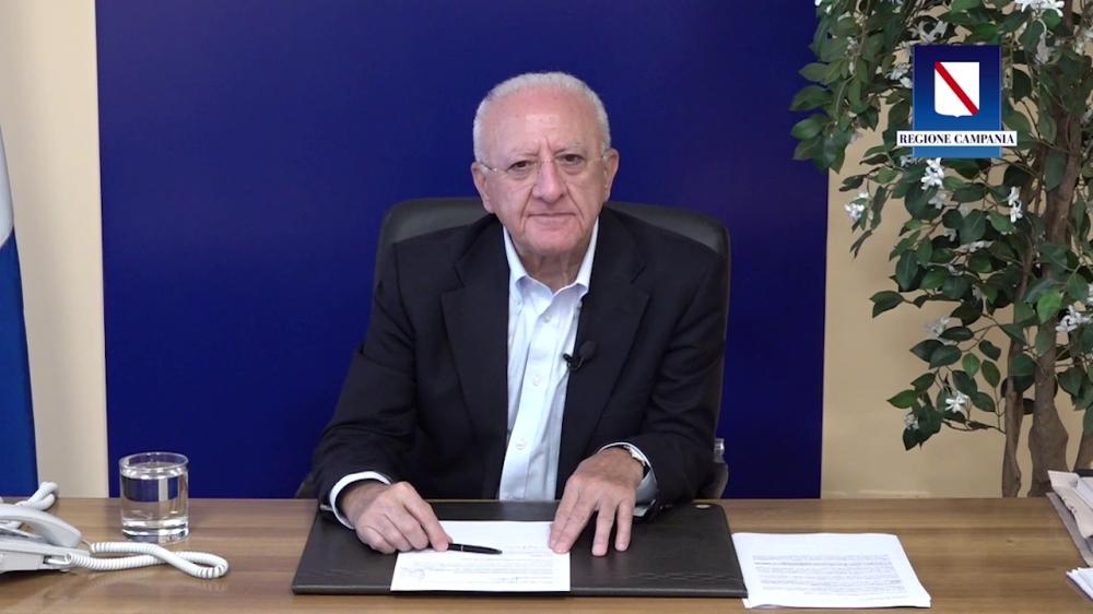IL PRESIDENTE DE LUCA FA IL PUNTO DELLA SETTIMANA
