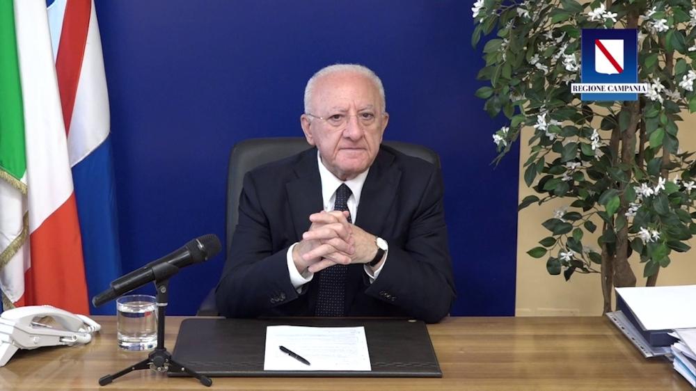 IL PRESIDENTE DE LUCA FA IL PUNTO DELLA SETTIMANA