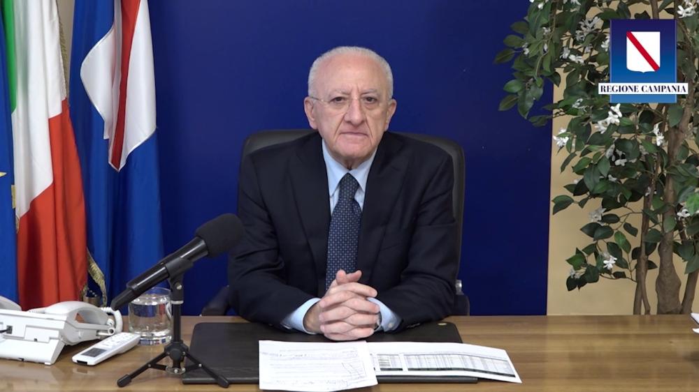 IL PRESIDENTE DE LUCA FA IL PUNTO DELLA SETTIMANA