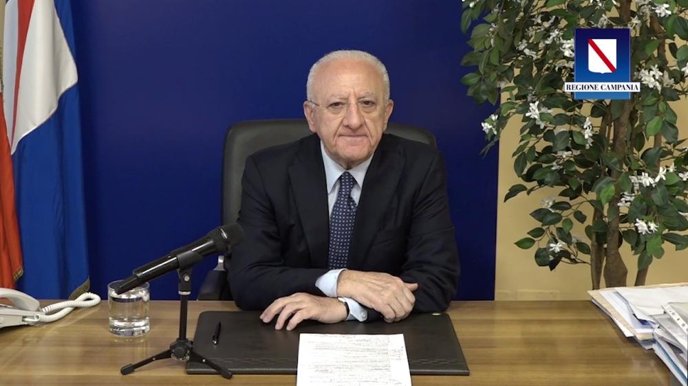 IL PRESIDENTE DE LUCA FA IL PUNTO DELLA SETTIMANA