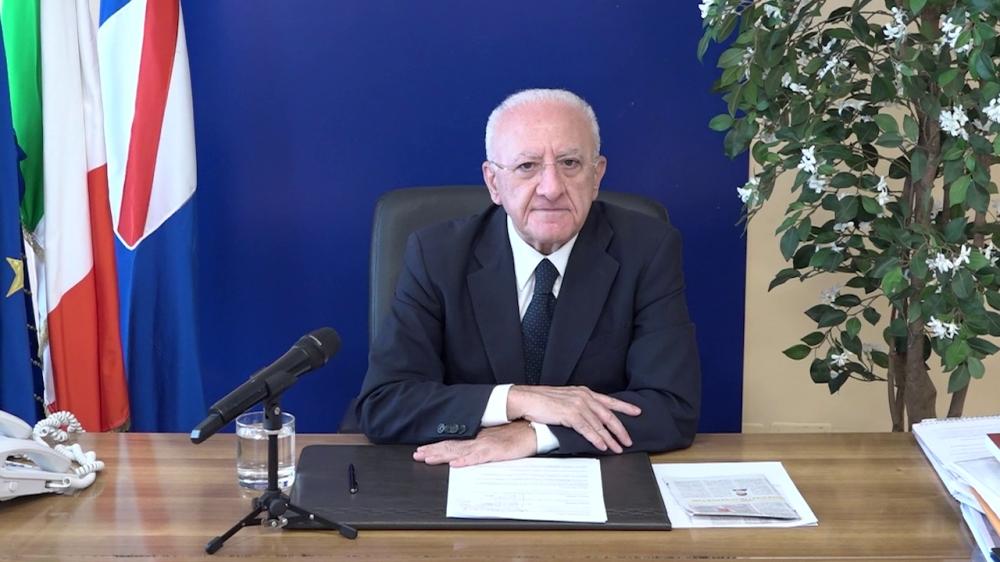 IL PRESIDENTE DE LUCA FA IL PUNTO DELLA SETTIMANA