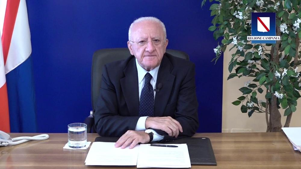 IL PRESIDENTE DE LUCA FA IL PUNTO DELLA SETTIMANA