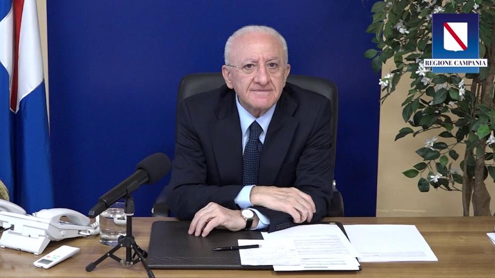 IL PRESIDENTE DE LUCA FA IL PUNTO DELLA SITUAZIONE
