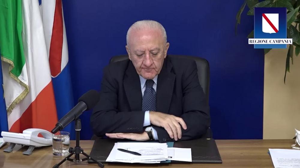 COVID-19, IL PRESIDENTE DE LUCA FA IL PUNTO DELLA SITUAZIONE