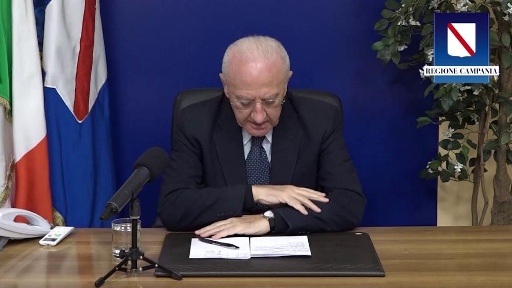 COVID-19, IL PRESIDENTE DE LUCA FA IL PUNTO DELLA SITUAZIONE