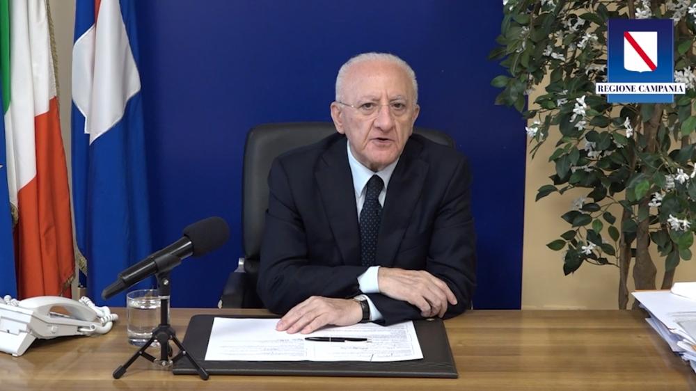 IL PRESIDENTE DE LUCA FA IL PUNTO DELLA SETTIMANA