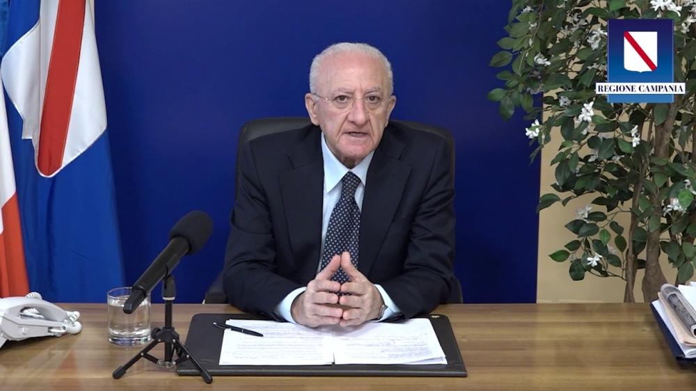 COVID, IL PRESIDENTE DE LUCA FA IL PUNTO DELLA SITUAZIONE