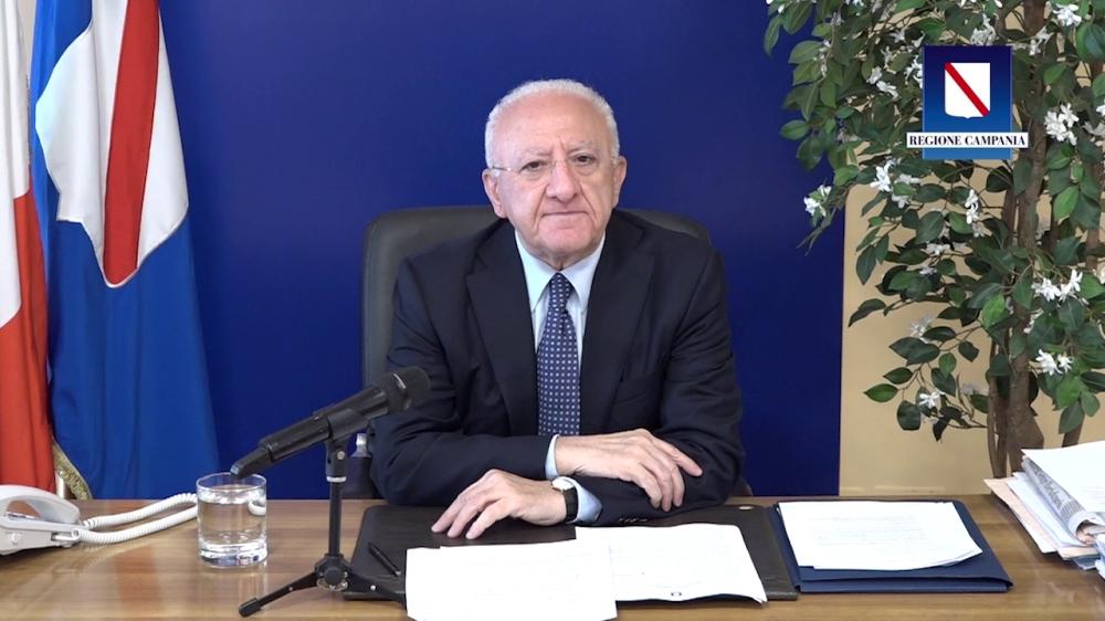 IL PRESIDENTE DE LUCA FA IL PUNTO DELLA SETTIMANA