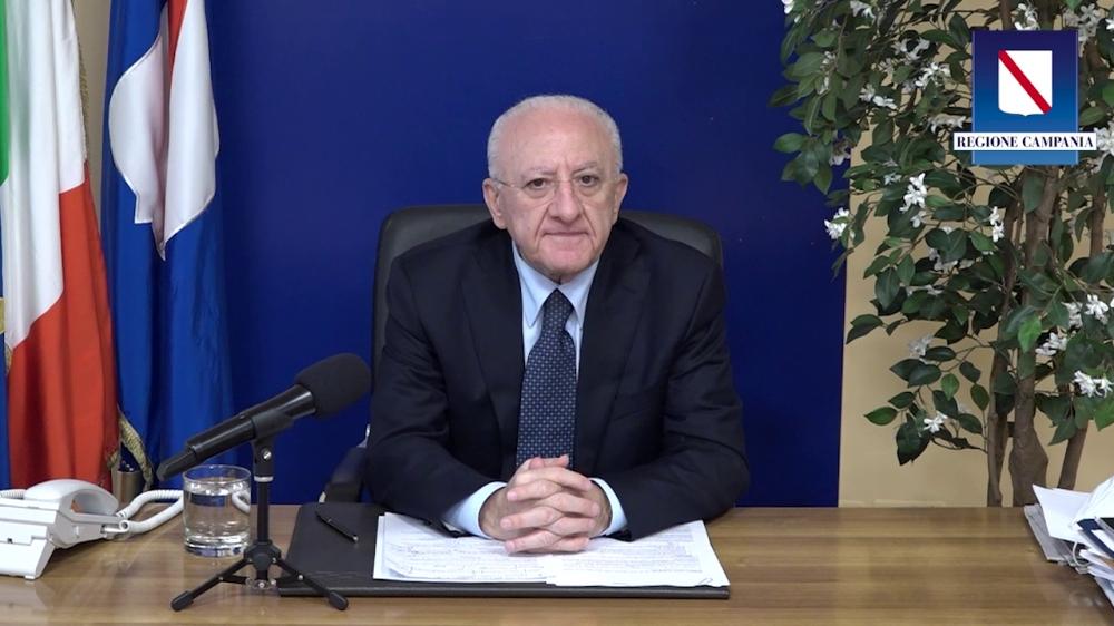 IL PRESIDENTE DE LUCA FA IL PUNTO DELLA SETTIMANA