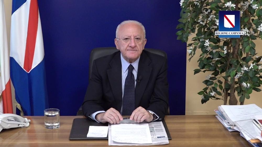 IL PRESIDENTE DE LUCA FA IL PUNTO DELLA SETTIMANA