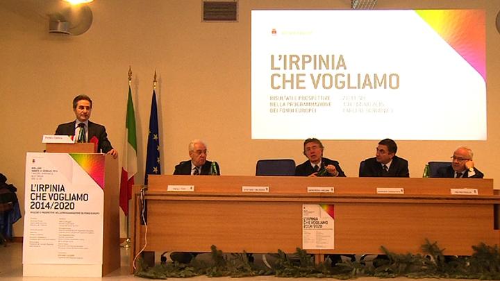 L'Irpinia che vogliamo. Risultati e prospettive nella programmazione dei fondi europei