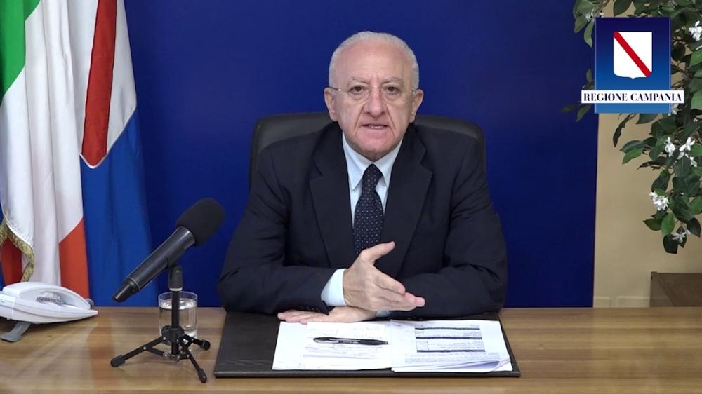 COVID-19, IL PRESIDENTE DE LUCA FA IL PUNTO DELLA SITUAZIONE