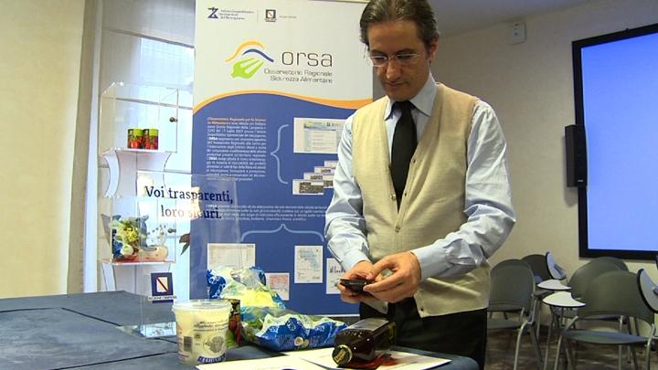 Presentazione progetto QR CODE - Campania Sicura