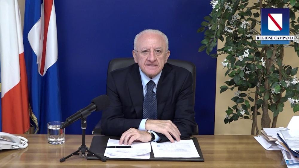 IL PRESIDENTE DE LUCA FA IL PUNTO DELLA SETTIMANA