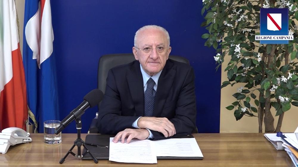 IL PRESIDENTE DE LUCA FA IL PUNTO DELLA SETTIMANA