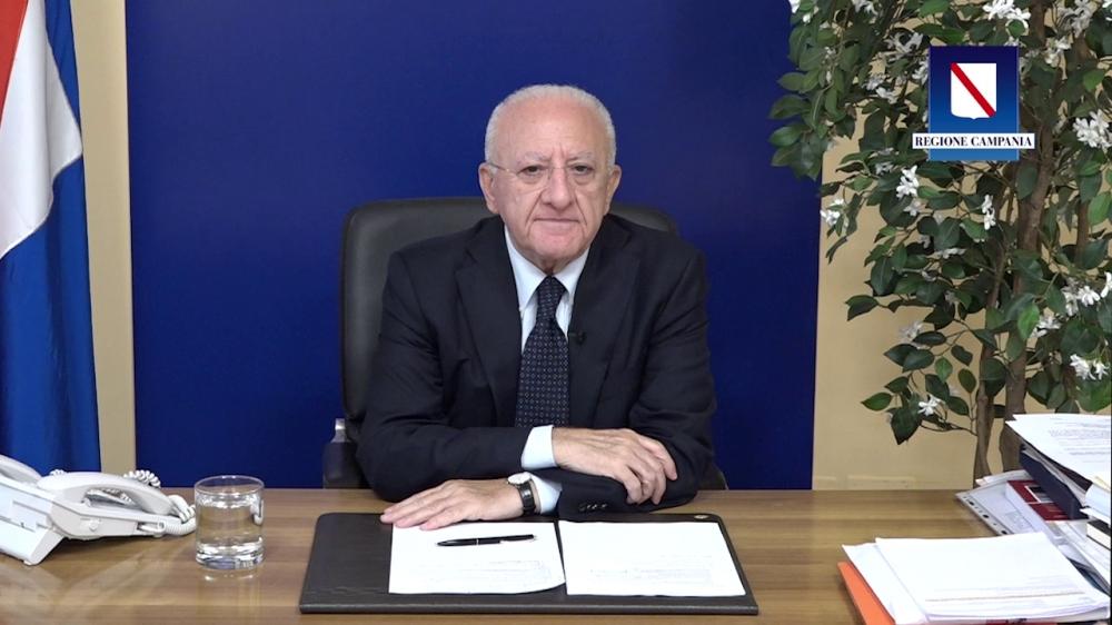 IL PRESIDENTE DE LUCA FA IL PUNTO DELLA SETTIMANA