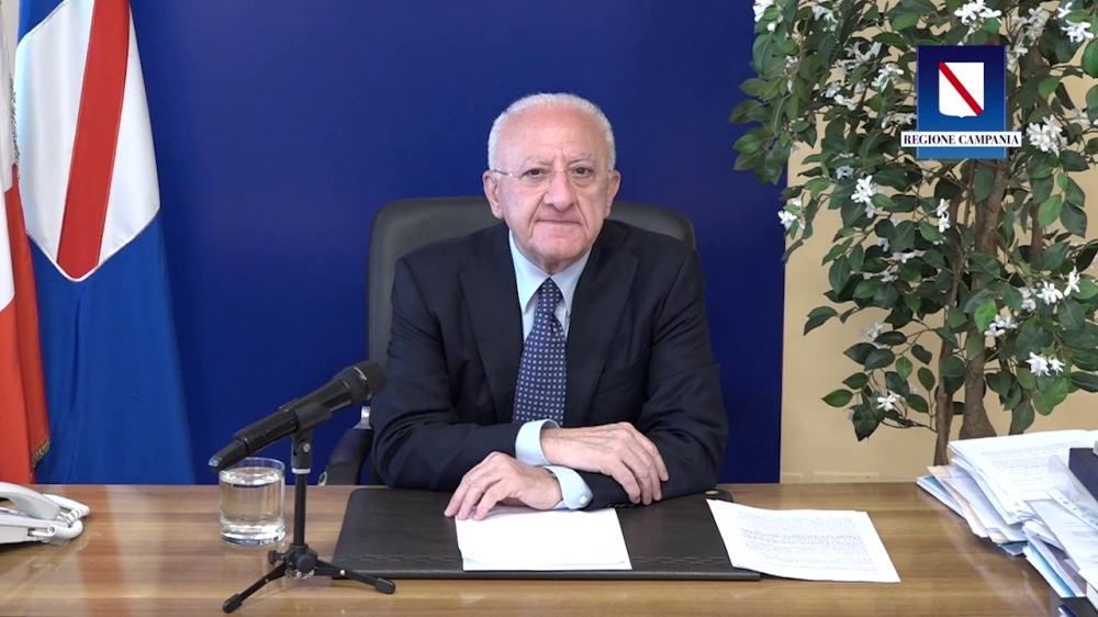 IL PRESIDENTE DE LUCA FA IL PUNTO DELLA SETTIMANA