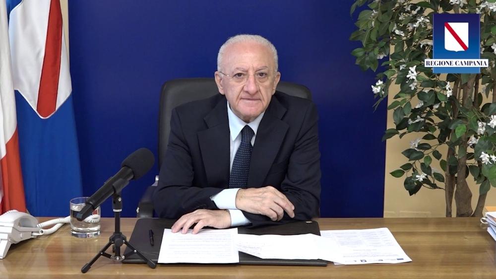 IL PRESIDENTE DE LUCA FA IL PUNTO DELLA SITUAZIONE