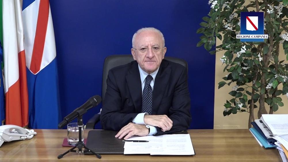 IL PRESIDENTE DE LUCA FA IL PUNTO DELLA SETTIMANA