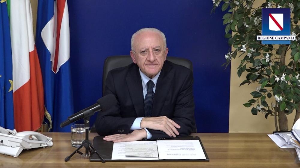 IL PRESIDENTE DE LUCA FA IL PUNTO DELLA SETTIMANA