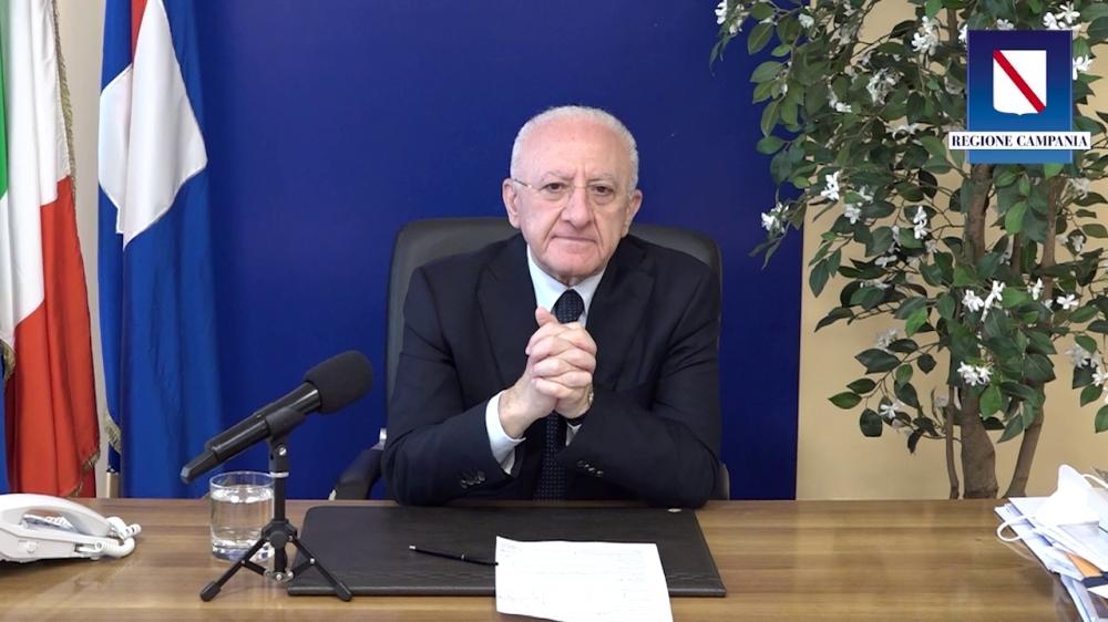 IL PRESIDENTE DE LUCA FA IL PUNTO DELLA SETTIMANA