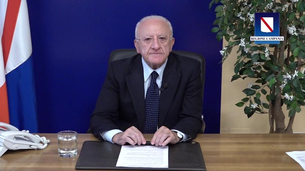 IL PRESIDENTE DE LUCA FA IL PUNTO DELLA SETTIMANA
