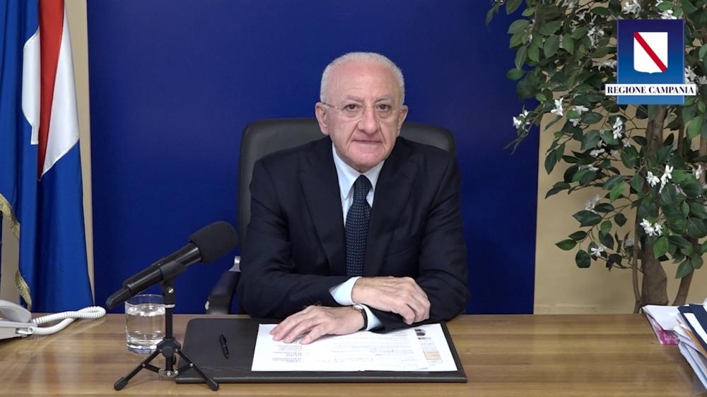 IL PRESIDENTE DE LUCA FA IL PUNTO DELLA SITUAZIONE