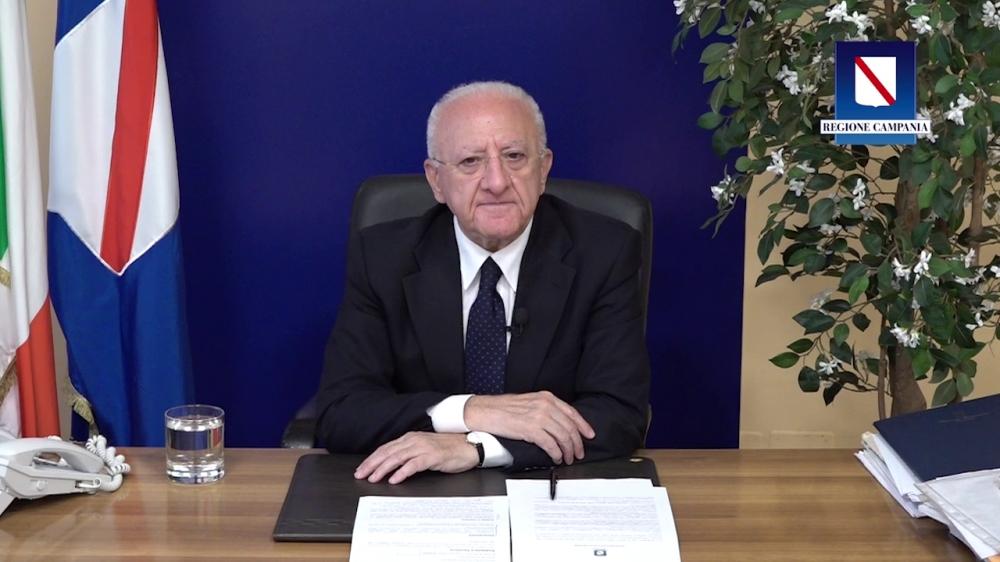 IL PRESIDENTE DE LUCA FA IL PUNTO DELLA SETTIMANA