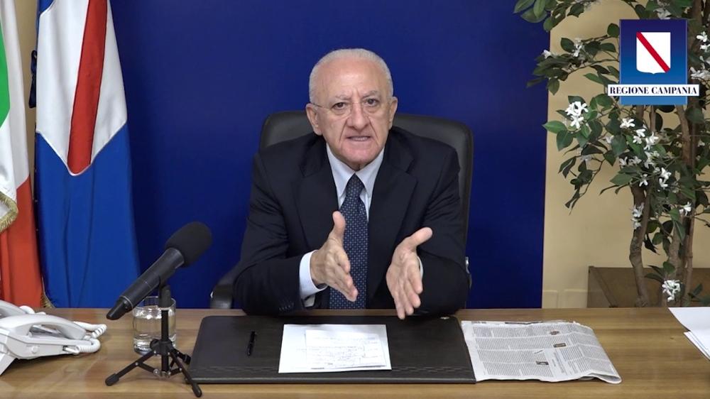 IL PRESIDENTE DE LUCA FA IL PUNTO DELLA SETTIMANA