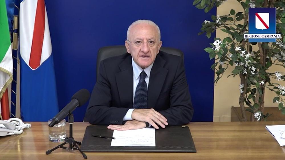 IL PRESIDENTE DE LUCA FA IL PUNTO DELLA SETTIMANA