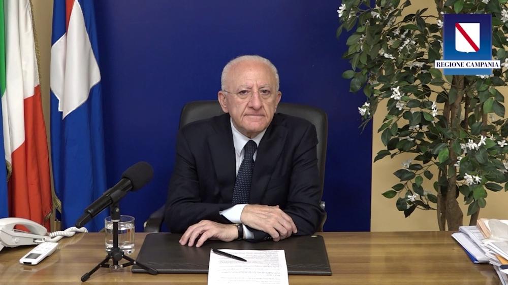 IL PRESIDENTE DE LUCA FA IL PUNTO DELLA SETTIMANA
