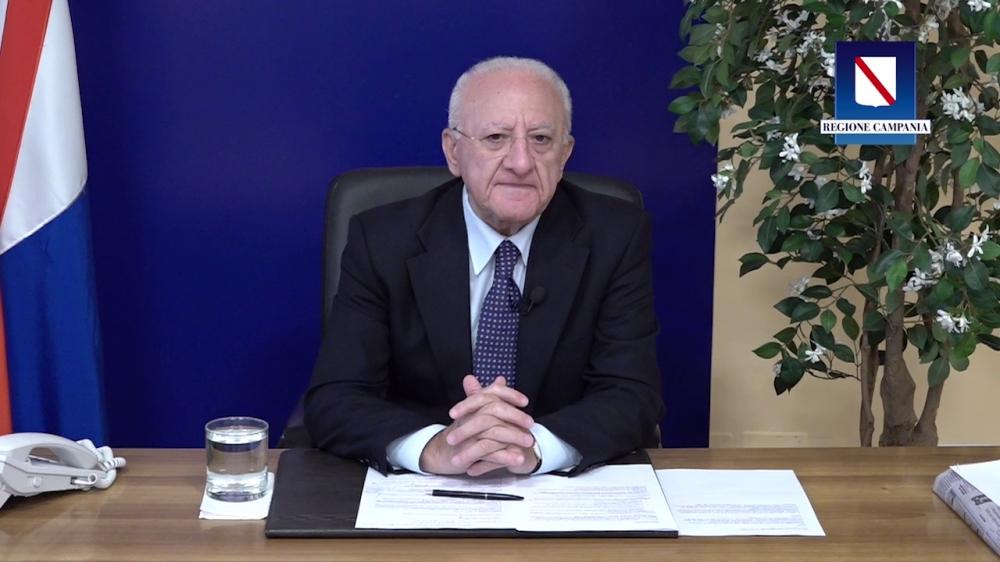 IL PRESIDENTE DE LUCA FA IL PUNTO DELLA SETTIMANA