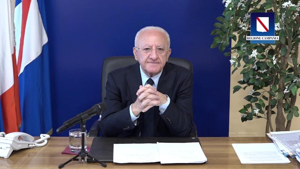 IL PRESIDENTE DE LUCA FA IL PUNTO DELLA SETTIMANA