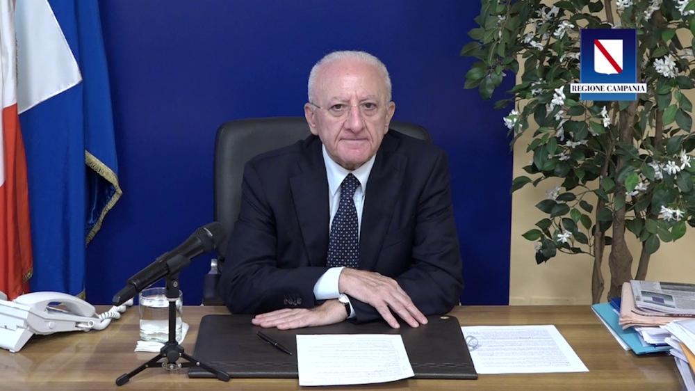 IL PRESIDENTE DE LUCA FA IL PUNTO DELLA SETTIMANA