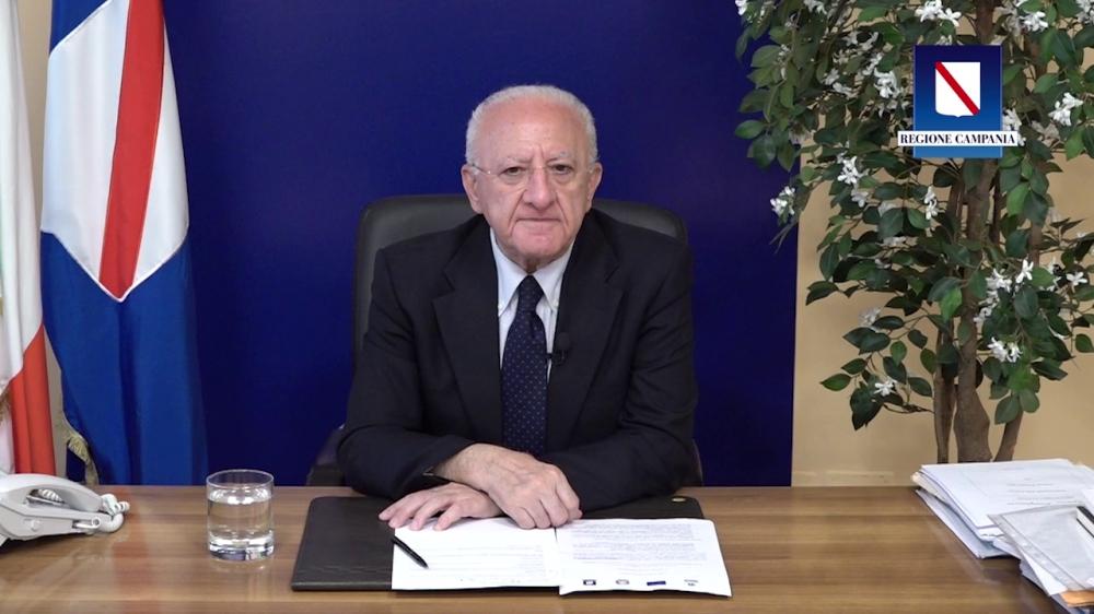 IL PRESIDENTE DE LUCA FA IL PUNTO DELLA SETTIMANA