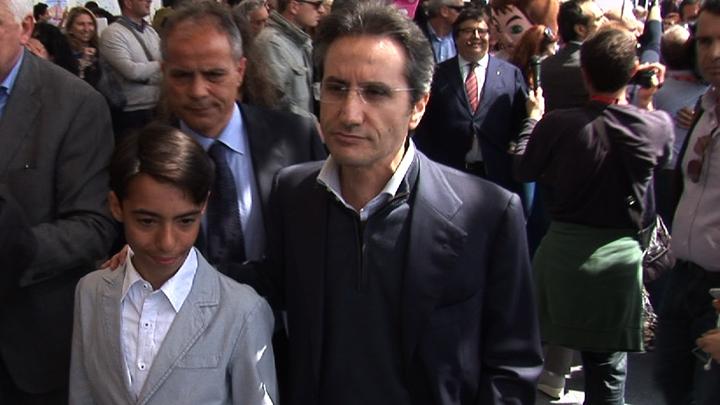 Caldoro all'inaugurazione del Village